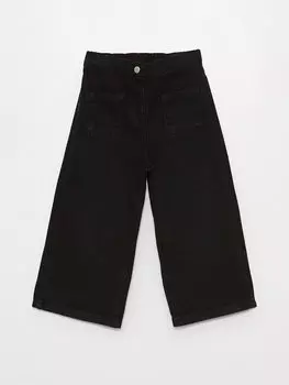 Базовые джинсовые брюки для маленьких девочек LCW baby, черное родео