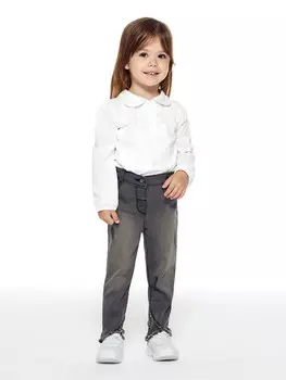 Базовые джинсовые брюки узкого кроя для маленьких девочек LCW baby
