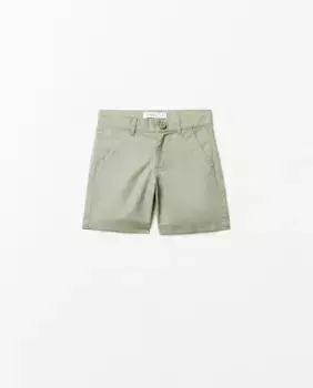 Базовые китайские шорты-бермуды Sfera, цвет Kaki