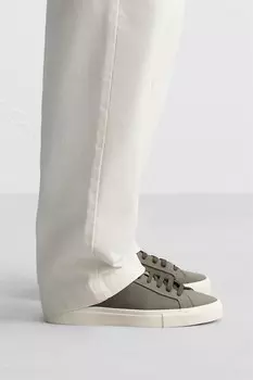 Базовые кроссовки ZARA, цвет морской волны