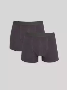 Базовые мужские боксеры Slim Fit, 2 пары Gne, дымчато-серый