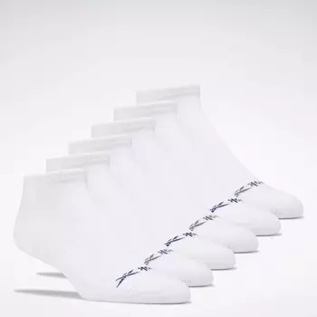 Базовые низкие носки, 6 пар Reebok, белый
