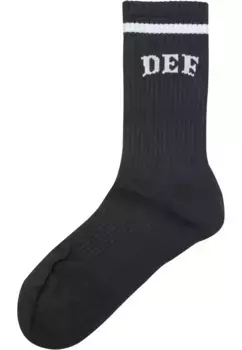 Базовые носки DEF "DEF Unisex DEF College Socks" (1 пара), черный