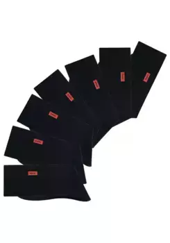 Базовые носки H.I.S (упаковка, 7 пар), из приятного хлопкового качества, черный