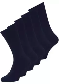 Базовые носки Jack & Jones "JACJENS SOCK 5 PACK NOOS" (упаковка, 5 пар), синий