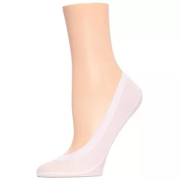 Базовые носки с микровкладышем для неявки MeMoi, белый