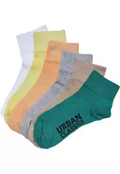 Базовые носки URBAN CLASSICS " Urban Classics Unisex High Sneaker Socks 6-Pack" (1 пара), цвет Sunsetcolor