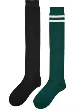 Базовые носки URBAN CLASSICS " Urban Classics Unisex Ladies College Socks 2-Pack" (1 пара), цвет Black/Jasper