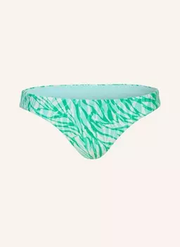 Базовые плавки бикини animal instinct SEAFOLLY, цвет TRKIS/GRN/CREME