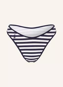 Базовые плавки бикини пике в полоску Polo Ralph Lauren, мультиколор