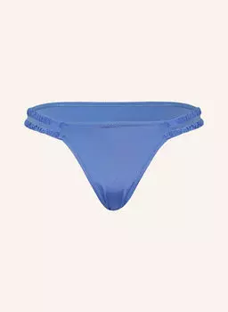 Базовые плавки бикини с мерцающим сплошным рисунком Watercult, синий