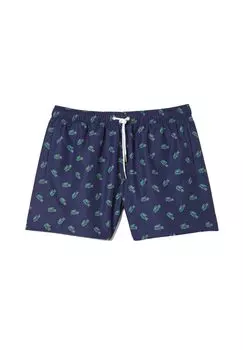 Базовые плавки LACOSTE, цвет Navy Blue Multicolor