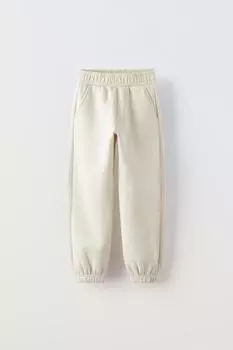 Базовые плюшевые джоггеры ZARA, лед