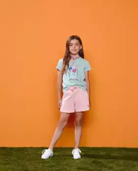 Базовые плюшевые шорты для девочек Kids El Corte Ingls, светло-розовый