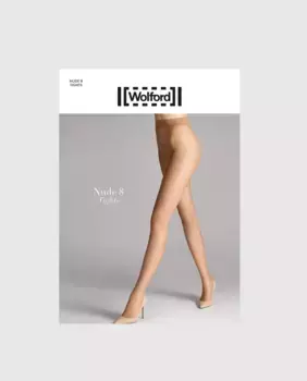 Базовые прозрачные колготки 8D Wolford, цвет Maquillaje