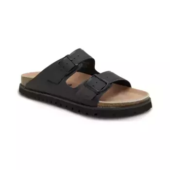 Базовые рельефные городские сандалии-сандалии с добавлением кожи Pepe Jeans London, черный