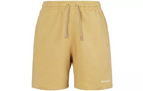 Базовые шорты Adidas X Pharrell Williams Humanrace «Золотисто-бежевый» Adidas Originals, цвет Gold