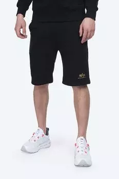 Базовые шорты Alpha Industries, черный