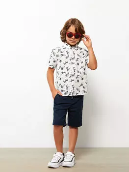 Базовые шорты для мальчиков с эластичной резинкой на талии Southblue