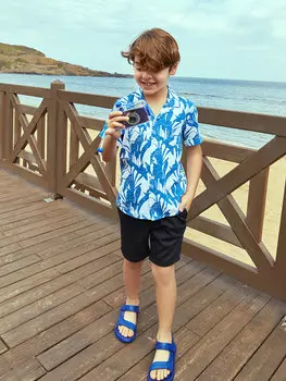 Базовые шорты для мальчиков с эластичной резинкой на талии SOUTHBLUE