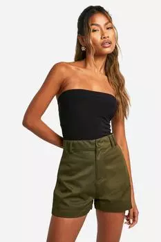 Базовые шорты-карго boohoo, хаки