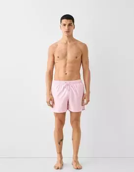 Базовые шорты типа купальника Bershka, розовый