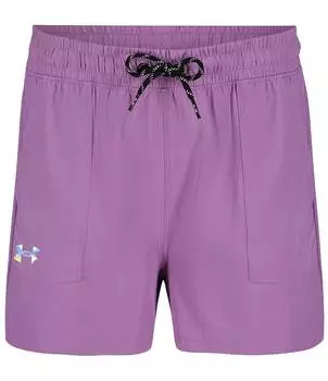 Базовые шорты Under Armour Big Girls 7–16 UA, фиолетовый