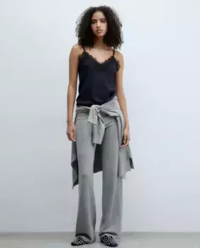 Базовые трикотажные брюки Sfera, серый