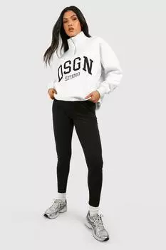 Базовые трикотажные леггинсы для беременных boohoo, черный