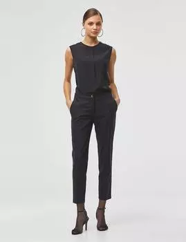 Базовые узкие брюки Черные Kayra