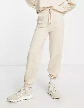 Базовые узкие джоггеры овсяного цвета ASOS DESIGN