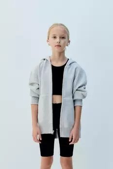 Базовые велосипедные шорты ZARA, черный