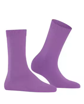 Базовые женские носки из кашемира и чистой шерсти Falke, фиолетовый