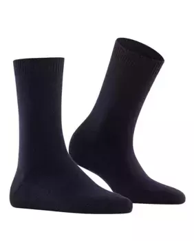 Базовые женские носки из кашемира и чистой шерсти Falke, синий