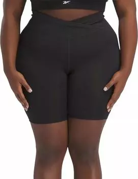 Базовые женские велосипедки Reebok для тренировок, черный