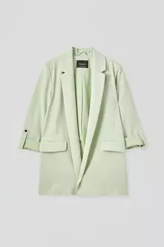 Базовый блейзер с отворотами PULL&amp;BEAR