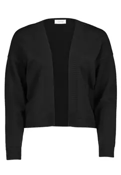 Базовый кардиган с манжетами в рубчик. Cartoon, черный