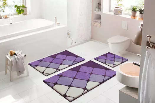 Базовый коврик для ванной Grund, фиолетовый