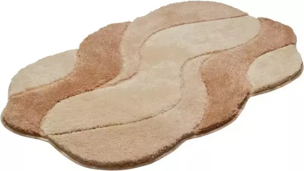 Базовый коврик для ванной Grund круглый (60х60 см), бежевый