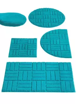 Базовый коврик для ванной Grund овал ( 75 см), бирюзовый