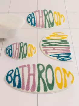 Базовый коврик для ванной Grund овал (80х150 см), цвет ecru-bunt