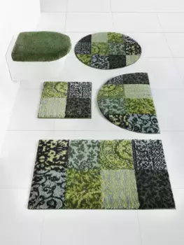 Базовый коврик для ванной Grund прямоугольный ( 75 см), зеленый