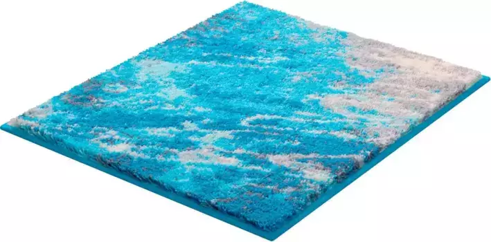 Базовый коврик для ванной Grund прямоугольный (70х120 см), бирюзовый