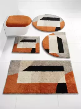 Базовый коврик для ванной Grund прямоугольный (60х100 см), цвет taupe-terra