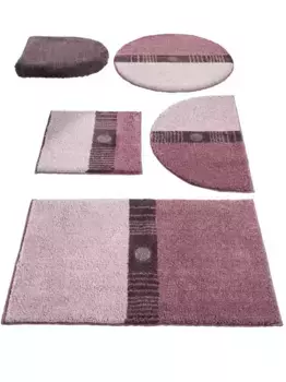 Базовый коврик для ванной Grund прямоугольный (80х150 см), цвет lila
