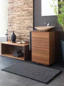 Базовый коврик для ванной Grund прямоугольный (60х90 см), цвет anthrazit