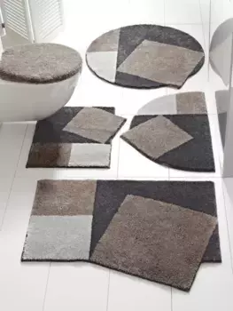 Базовый коврик для ванной Grund прямоугольный (60х90 см), цвет taupe-grau