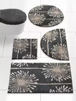 Базовый коврик для ванной Grund прямоугольный (60х100 см), цвет anthrazit-taupe