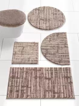 Базовый коврик для ванной Grund прямоугольный (60х100 см), серо-коричневый