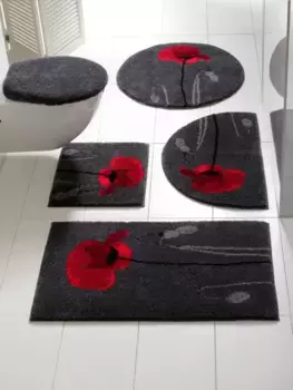 Базовый коврик для ванной Grund прямоугольный (60х100 см), цвет anthrazit